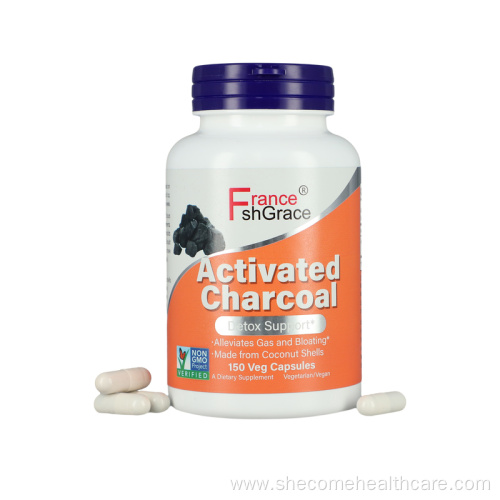 Activated Charcoal Detox Support Activated Charcoal Capsules